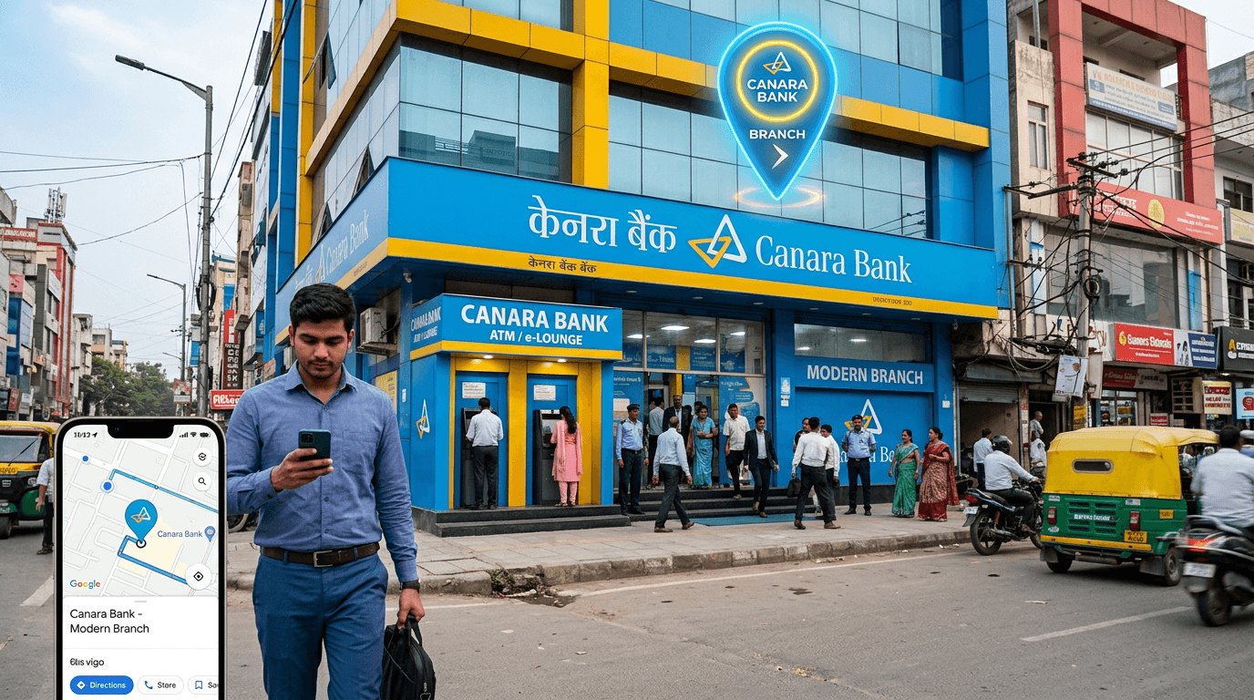 Canara Bank Near Me – Branch Location Guide