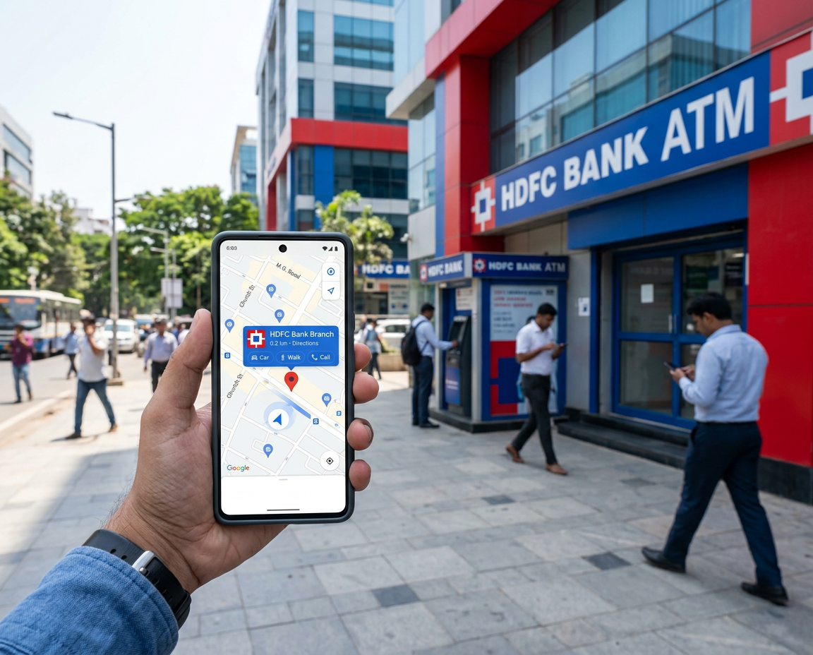 HDFC Bank Near Me – Branch Locator Guide