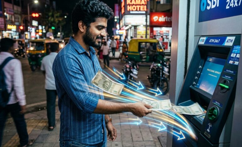 How to Deposit Cash in ATM Machine