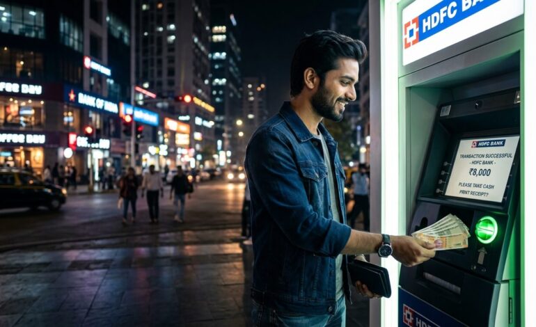 How to withdraw money from atm in india