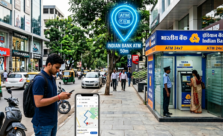 Indian Bank ATM Near Me – Nearby ATM Locations